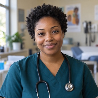 Illustrative community health nurse